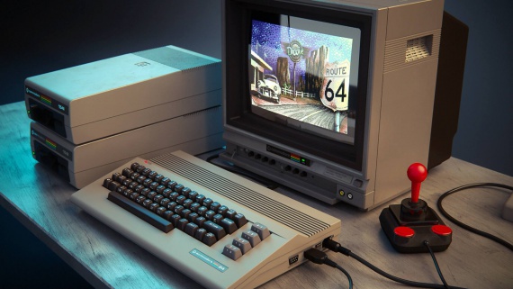 Commodore 64 back to the future