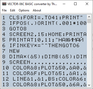 Vector06C-Basic-Converter