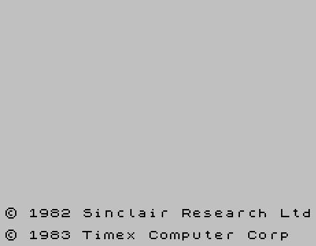 TS/TC 2068 после включения