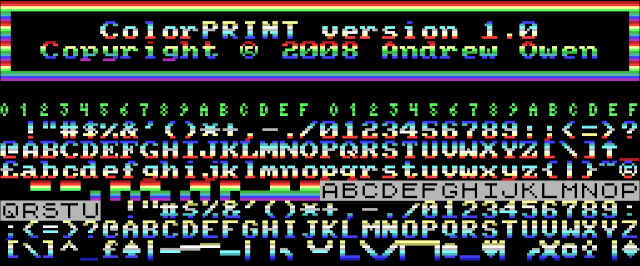 Печать мультиколора из ColorPRINT